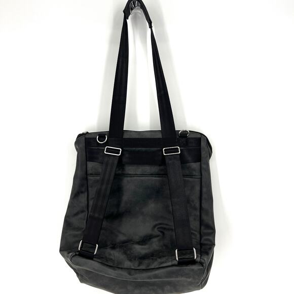 Petunia Pickle Bottom Cinch Bucket Diaper Bag Backpack Gray No Changing Pad - Picture 3 of 10